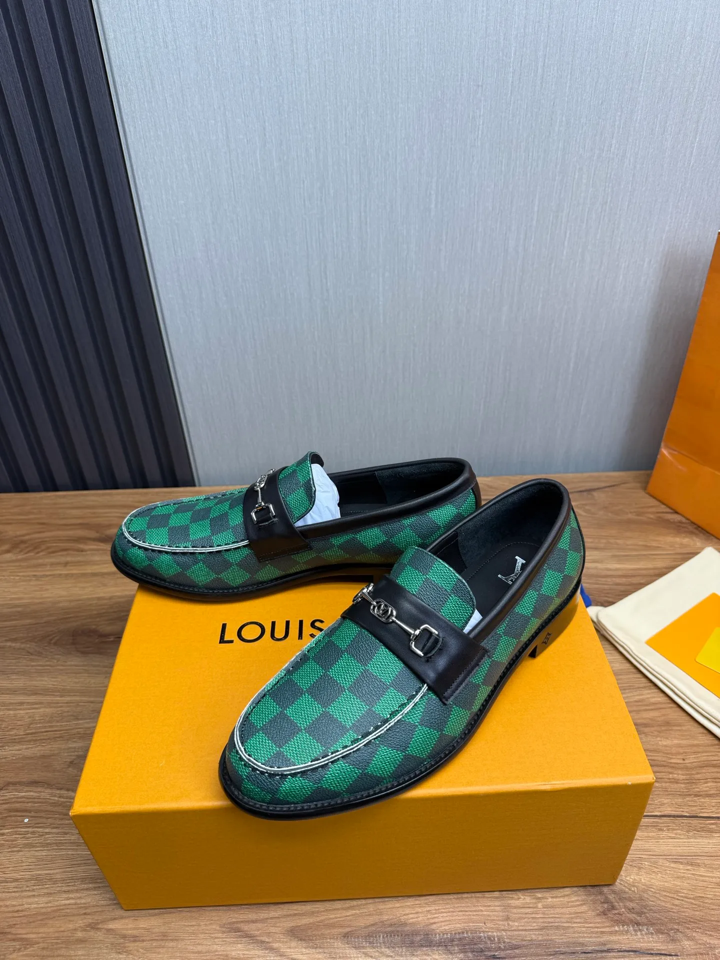 Factory 660💰 LV. Men's business casual leather shoes, all made of imported original brand leather, just to create a more comfortable wearing experience, original non-slip and wear-resistant outsole ✔️16-45 (38.45 non-returnable)